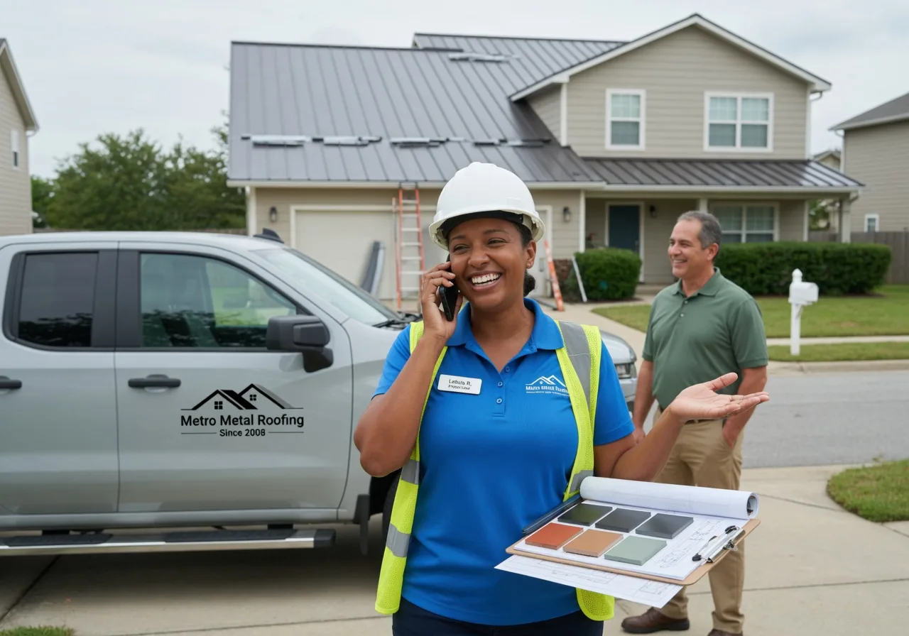 Storm Damage Metal Roof Repair in Knoxville, MD